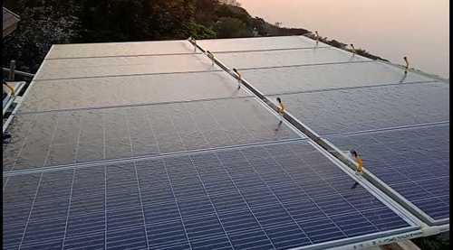 Metal Solar Panels Cleaning System