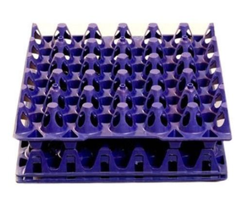 Violet Square Plastic Egg Tray