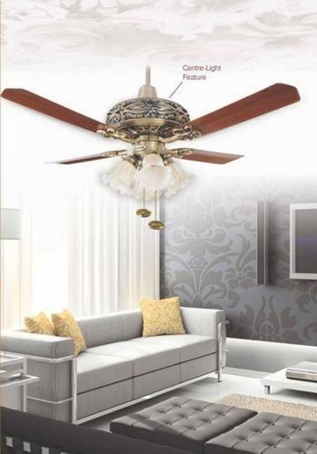 Decorative Interior 1200Mm Ceiling Fan Blade Diameter: 1200 Millimeter (Mm)