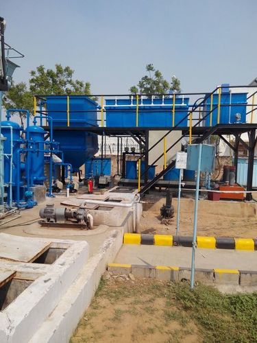 Industrial Effluent Treatment Plant - Heavy Duty Metal, Automatic Operation, Blue Finish | Good Quality for Industrial Applications