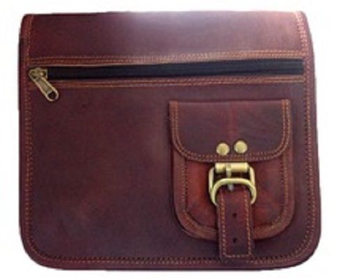 Plain Leather Money Bag