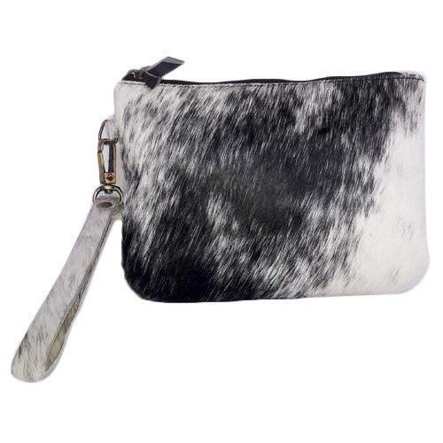 Multicolor Rectangular Ladies Leather Wrist Bag