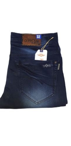 Regular Blue Denim Jeans For Mens