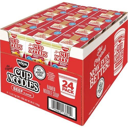 Cup Noodles Three Ply Printed Corrugated Paper Packaging Box