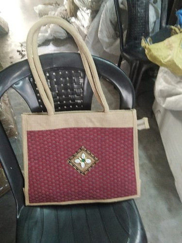 Fancy Jute Tote Bag