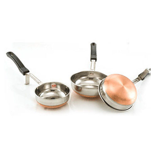 Silver Tadka Pan With Stand