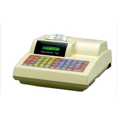 White 1000 Plu 43 Keys Electronic Cash Register