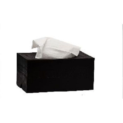 Black Color Leather Tissue Box