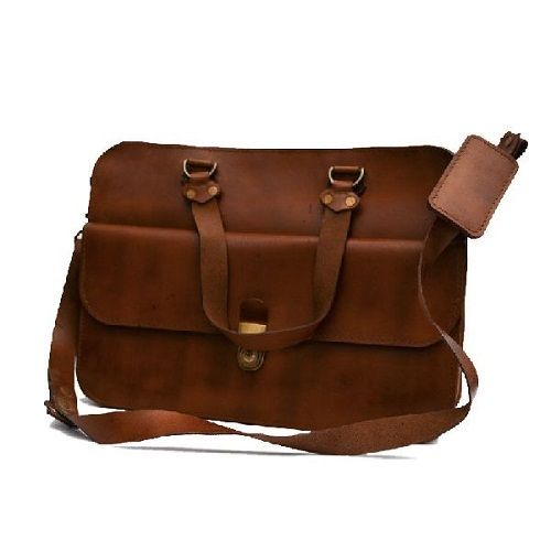 Various Colors Are Available Designer Leather Portfolio Bags