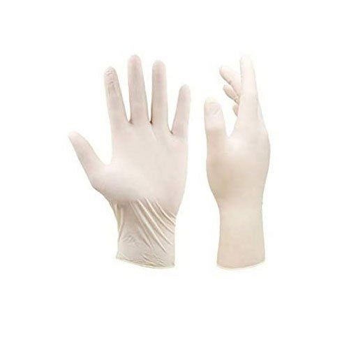 Disposable Medical Sterilized White Surgical Hand Gloves