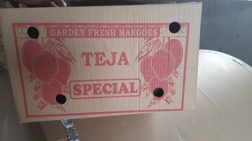 Mango Fruit Double Wall Printed Corrugated Packaging Box