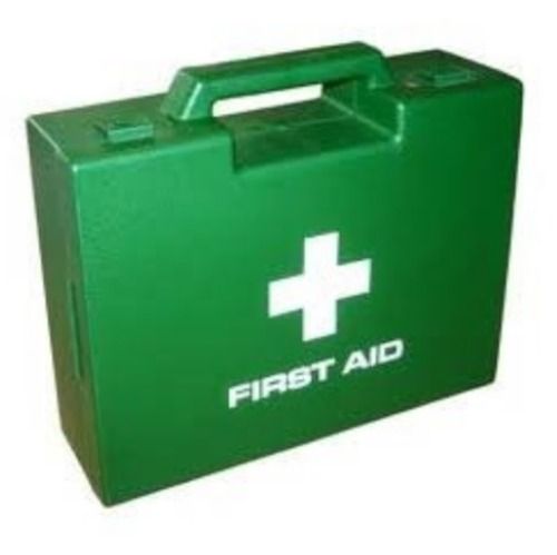 Green Color First Aid Box
