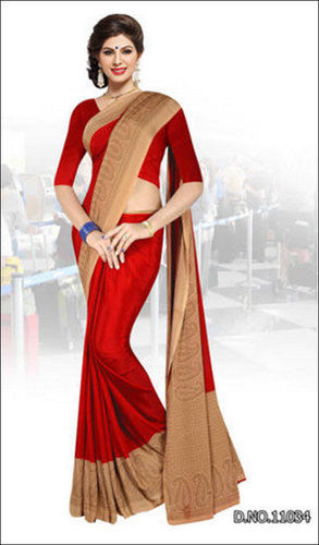 Ladies Handloom Uniform Sarees