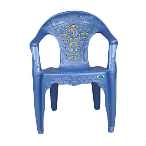 Blue Maharaja Plastic Chair