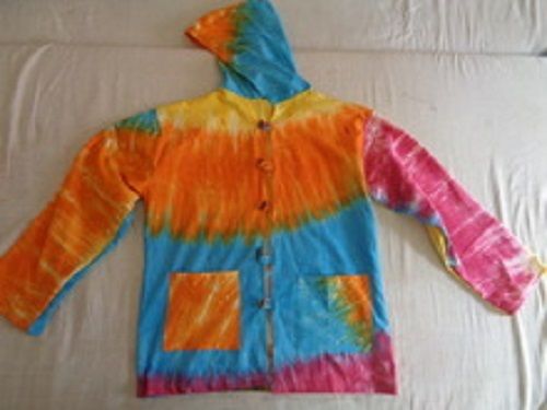 Various Colors Are Available Cotton Tie Dye Printed Jackets