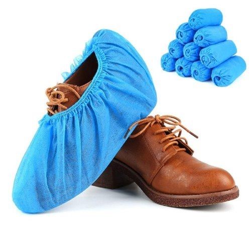 Fabric Disposable Blue Free Size Flexible Non Woven Shoe Cover