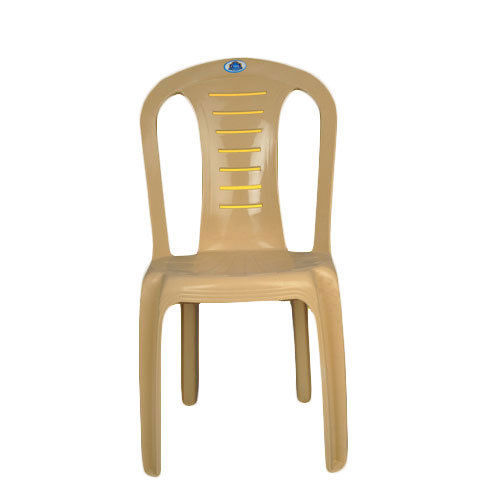 High Back Armless Plastic Chair
