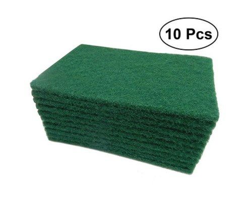 Home Synthetic Green Scrubber Pad