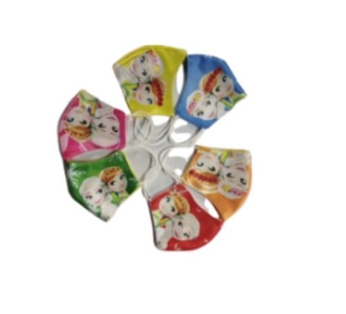 Kids Fancy Face Mask Tripple Layer - Kids Garment Gender: Unisex