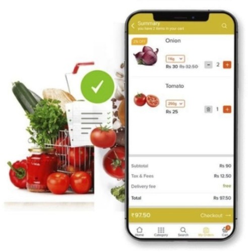 Ready To Use Grocer App With Website Ios And Android Ready