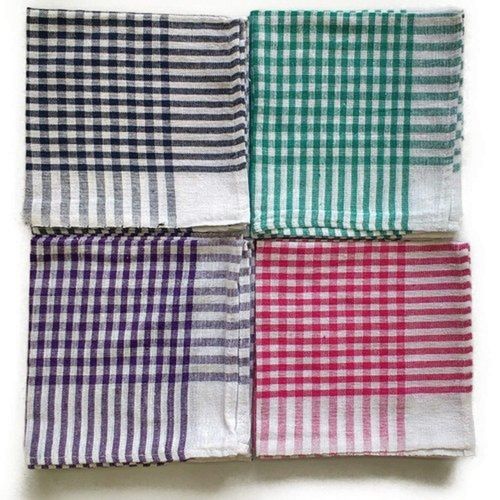 Reusable Cotton Checked Duster Cloth