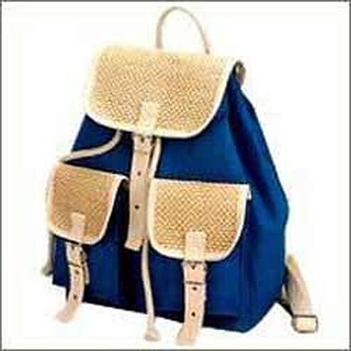 Mulicolor Tear Proof Jute Backpack