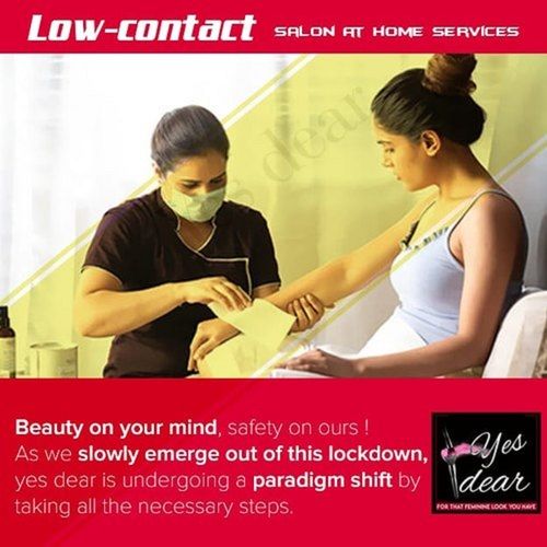 Home Visit Beauty Parlour Service By Esha Corporate Cleaners