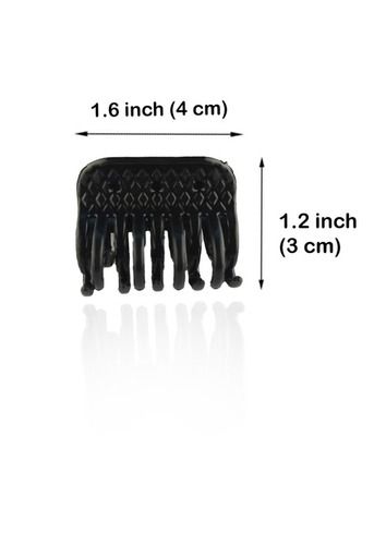 Black Perfect4U Good Quality Hair Clip (K1A9Jh)