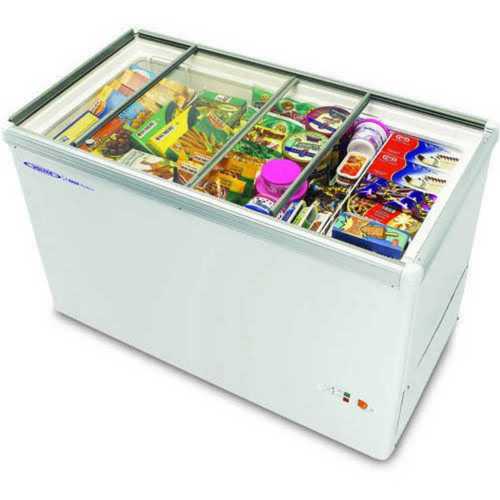 Electric Rectangular Deep Freezer - Plastic, 220 Volt Power Source | White, Optimal Quality, 1 Year Warranty