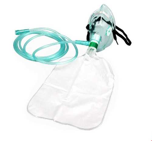 White High Concentration Oxygen Mask