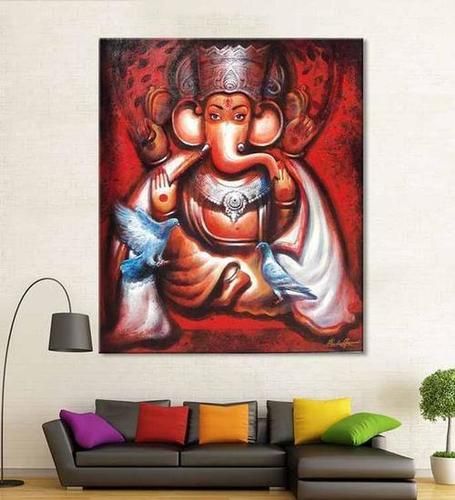 Lord Ganesha Wall Scenery