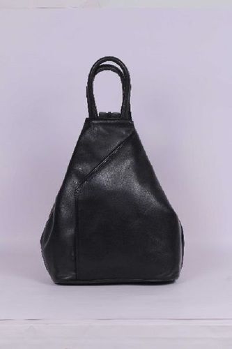 Plain Black Color Bag Pack