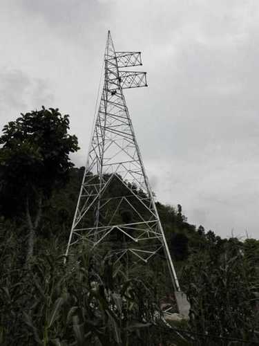 Silver Accuracy Durable Telecommunication Tower