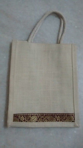 Multicolor Biodegradable Jute Lunch Bag