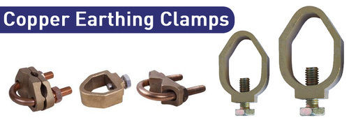 Metal Copper Rod Earthing Clamp