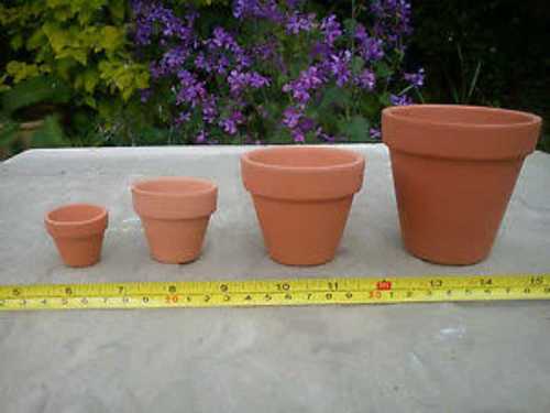 Eco Friendly Red Clay Flower Pots