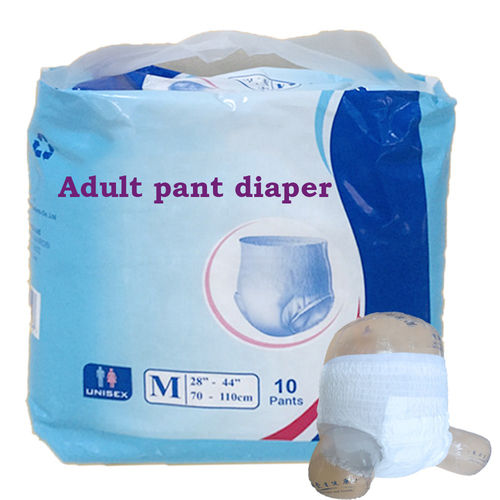 White Medical Adult Pant Diaper