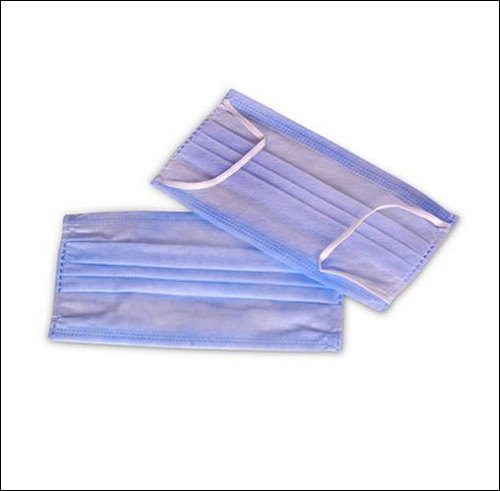 गैर बुना हुआ डिस्पोजेबल सफेद सर्जिकल फेस मास्क