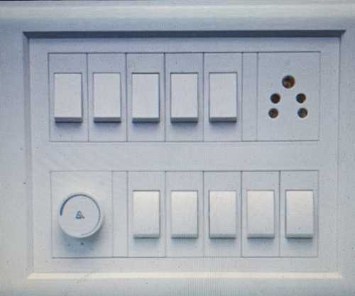 Electrical White Switch Board