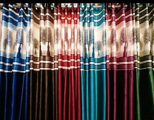 Embroidered Soft Window Curtain