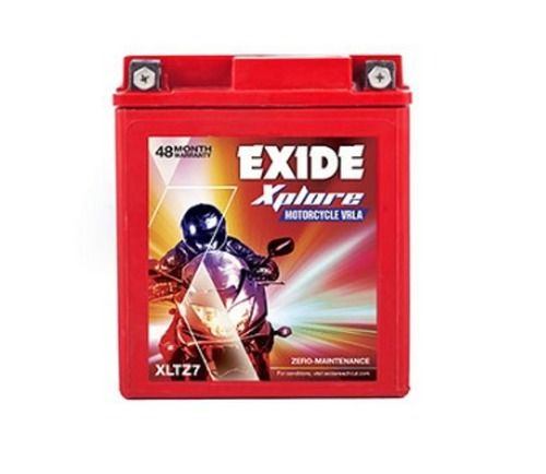 Exide Xplore Xltz7 Motorcycle Battery Nominal Voltage: 12 Volt (V)