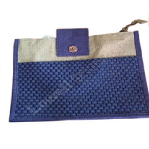 Various Colors Are Available Jute Cotton Beach Bag