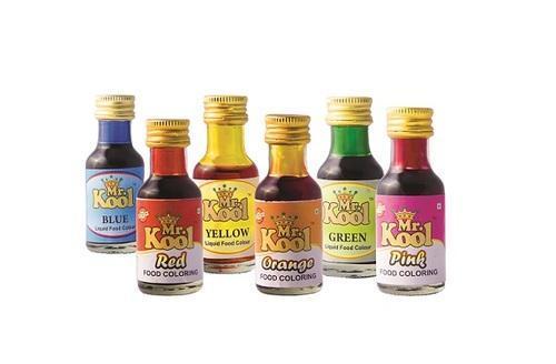 Liquid Food Colors In Bottle