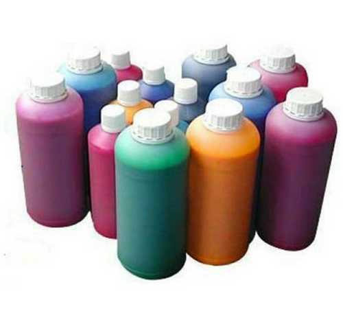 Various Printing Inks In Plastic Can