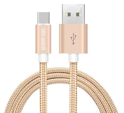 Back-Brainers USB Type-C Cable (Golden)