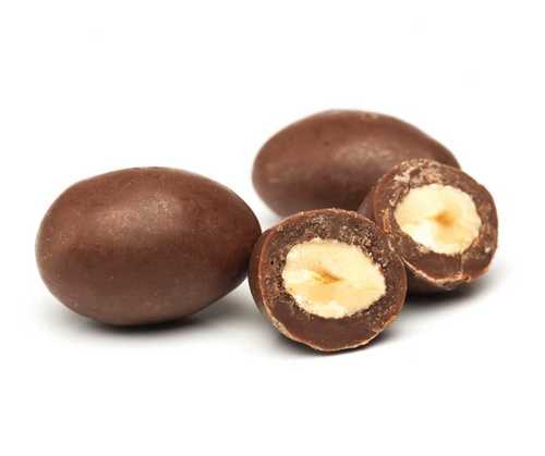 Oval Shape Dark Brown Chocolate