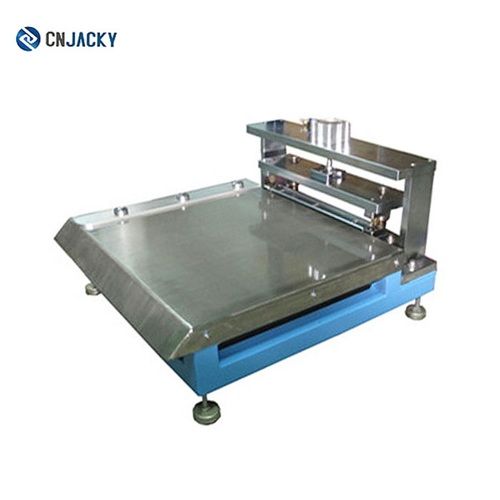 Blue Rfid Pvc Inlay Sheet Guide Hole Punching Machine