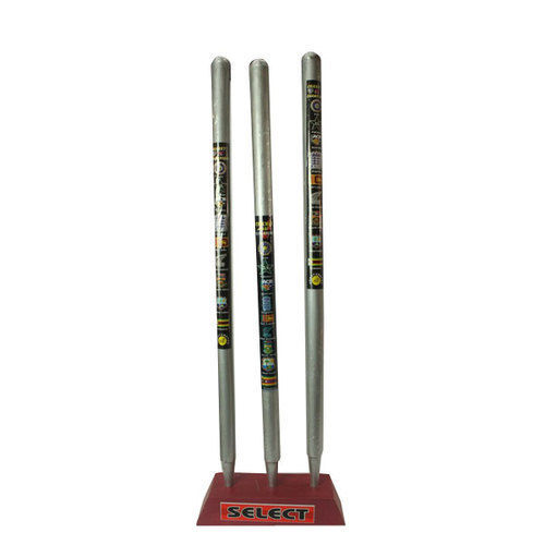 Silver Color Cricket Stumps