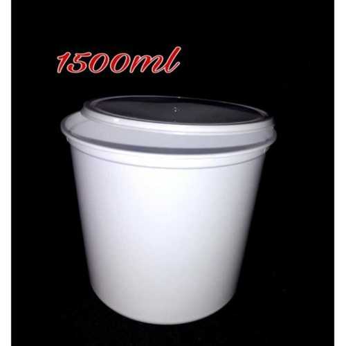 White Disposable Food Container
