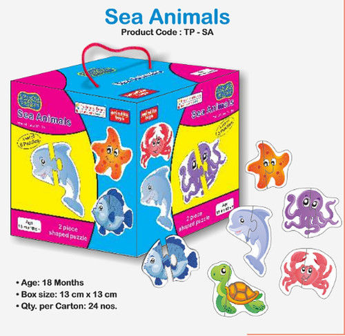 Sea Animal Toddler Puzzles Game